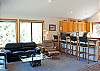 Has an open floor plan.