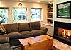 This den is the perfect place to hang out and read a book or watch a movie!