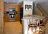Kitchen has plenty of room.
