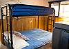 Pyramid Bunk and wall mounted flat screen.  Great place for the kids to have their own space!