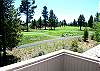 Enjoy the spectacular golf course view from the upstairs balcony.