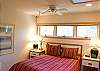 The upstairs Master Bedroom has a Queen Size Bed and an attached bath.