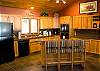 You can have a great visit while working in this fully equipped kitchen!