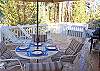 Nice deck for friends and family to gather.
