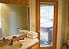 Hall Bathroom to Hot Tub.