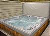 Private Hot Tub off the back deck.
