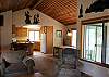 Another view from the living room into the kitchen.