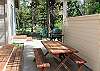 Back patio.