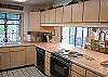 Spacious kitchen.