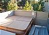 Big deck with lots of room for all. Enjoy relaxing and taking in the wonderful views.