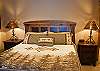 Another view of the downstairs king master
bedroom.