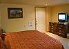 Down Stairs Master King bedroom.