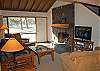 Enjoy a nice relaxing fire in the gas fireplace and enjoy a movie on the big screen.