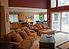 Cozy, comfortable and a great open floor plan for entertaining.