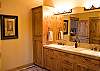 Beautiful and spacious master bath upstairs.