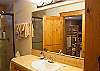 Private bathroom for the bunk room