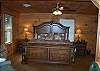 King size Master with sitting area and private porch