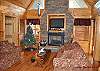 Christmas Time is in our cabins, we dress up “My Blue Heaven” just for you!