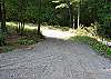 Double Gravel Driveway, Fire pit, Creek, wild life view.