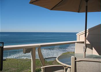 Dining Area on the Oceanfront Deck