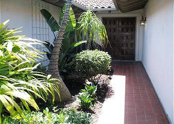Front Entryway of Home