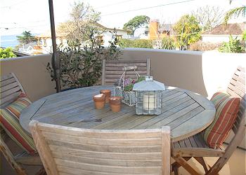 Ocean view deck