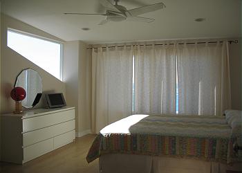 Oceanfront Master bedroom on 3rd floor, Views from every window.