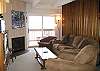 Frisco Condominium rental - Interior Photo - Living Room with Gas Fireplace