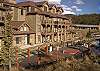 Breckenridge Condominium rental - Exterior Photo - View of Outdoor Hot Tubs & Complex