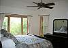 Notice the ceiling fan?  It is sure to add an evening breeze to create the White Mountain relief from summer's heat you came for and if not, then the window mount A/C unit will.
