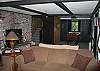 Two more over stuffed couches plus a foos ball table, large TV with cable and game ports plus a puzzle table make the lowest entry level portion of the #3 Woodchuck Trail Chalet incredibly fun friendly.  Just perfect for when the weather isn't so...