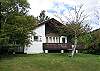 Exterior View #2 shows how nicely tucked away this chalet feels, while in actuality it  is so centrally located to all your four season White Mountain & Franconia Notch fun you won't hardly believe it.