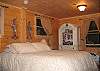 The wonderful design of this room leaves everyone feeling like they are a king or queen of the Saba North domain.  A lush queen size bed awaits your retreat to Bethlehem, NH.  The  Highest Elevated town east of the Mississippi... check it out!