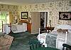The second bedroom of Butternut was once a library, however now it features 2 full size beds with lots of room between them.