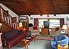 Good quality carpeting with solid yet softer furnishings offer soothing comfort after a day on the slopes.