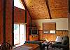With lots of knotty pine used through-out the interior of this home, you are left with a very warm and natural feeling, especially as the afternoon light hits it just right.