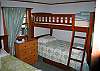 We'll call this the "other" bedroom on the main floor, both perfect for kids and kids at heart.  After all, Cannon Kids may grow old, yet they never grow up!