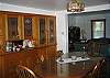 The formal dining room of the Pettyboro Place was designed for the grand Thanksgiving Dinner or any of it's equal.  Nicely positioned between the kitchen and living areas, the dining table seems to be a natural space of transition and enjoyment.