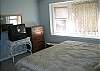 We previously mentioned that this bedroom offers its guests cable ready TV.  Well it also offers guests easy and soft early morning sun, see.