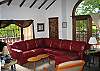 Lots of windows, tons of lights.  At a fun day's end that couch is gonna feel just right!
