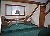 This would be the sitting room area in the Master Suite.  That window features a straight shot view to Mount Washington's grand summit folks.