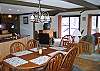 Looking for some space to re-connect on your next vacation?  Look no further than the Franconia Slalom Chalet with it's 3 bedrooms, sleeping for 6 and a rather large living,dining, kitchen area serviced by a phenomenal wrap around deck during summer months and a warming woodstove during the chiller times.