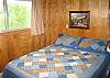 Bedroom #2 offers a full size bed with sizable closet space.