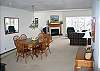 The open floor plan of Maplewood #16 adds much light to an already reasonably bright finish.  Easy reading is the norm here.