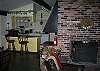 Features include a woodstove insert fireplace which provides the best of both, the warmth of a woodstove and ambient enjoyment of a fireplace.