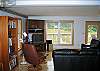 There are really great views from every room of the home.  Look past the furnishings to get a glimpse for yourself.
