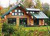 Stupendous Log Home in a One of a Kind Location near NH's Franconia Notch!