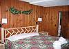 The Master bedroom of the Klebenov Chalet features a plush pillow top mattress, as well as a private attached bath.  The Four Seasons of winter, spring, summer and fall... this chalet is available during them all.