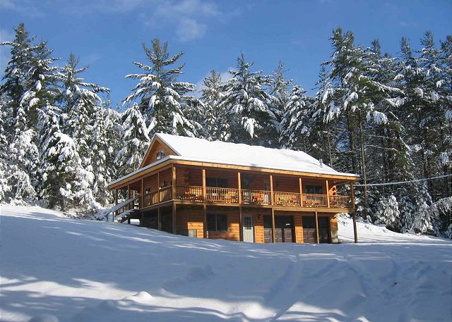 White Mountain Log Home