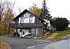 The 5 bedroom, 2 bath design makes this hill-side chalet simply suited for large family or group outting to NH's White Mountains and Franconia Notch State Park, which is right next door. Pet friendly too!